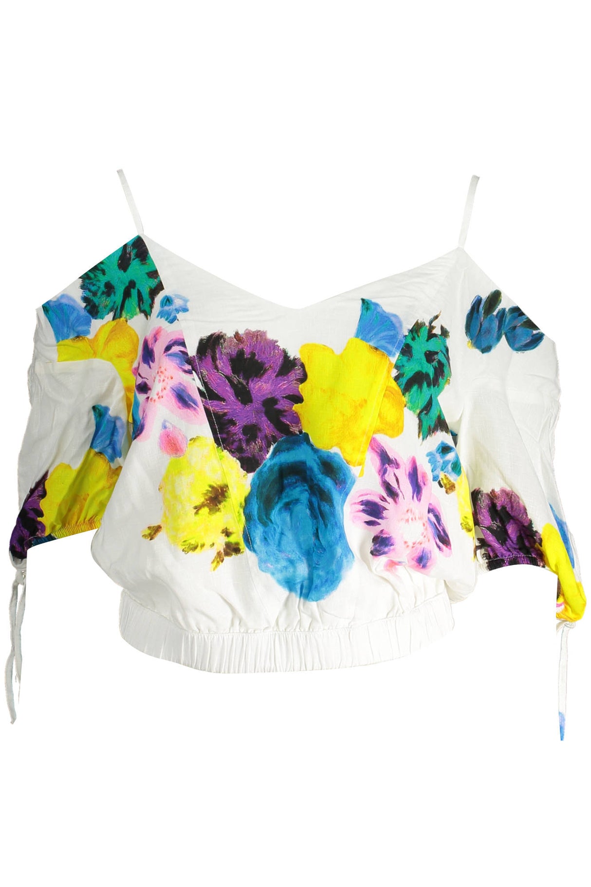 DESIGUAL SHORT SLEEVE T-SHIRT WOMEN WHITE