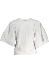 DESIGUAL WOMEN'S SHORT SLEEVE T-SHIRT WHITE