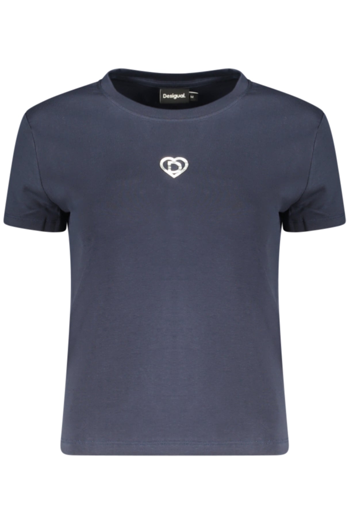 DESIGUAL WOMEN'S SHORT-SLEEVE T-SHIRT BLUE