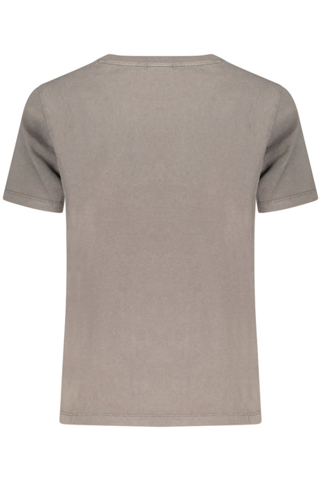 DESIGUAL WOMEN'S SHORT-SLEEVE T-SHIRT GREY