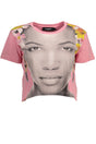 DESIGUAL WOMEN'S SHORT SLEEVE T-SHIRT PINK
