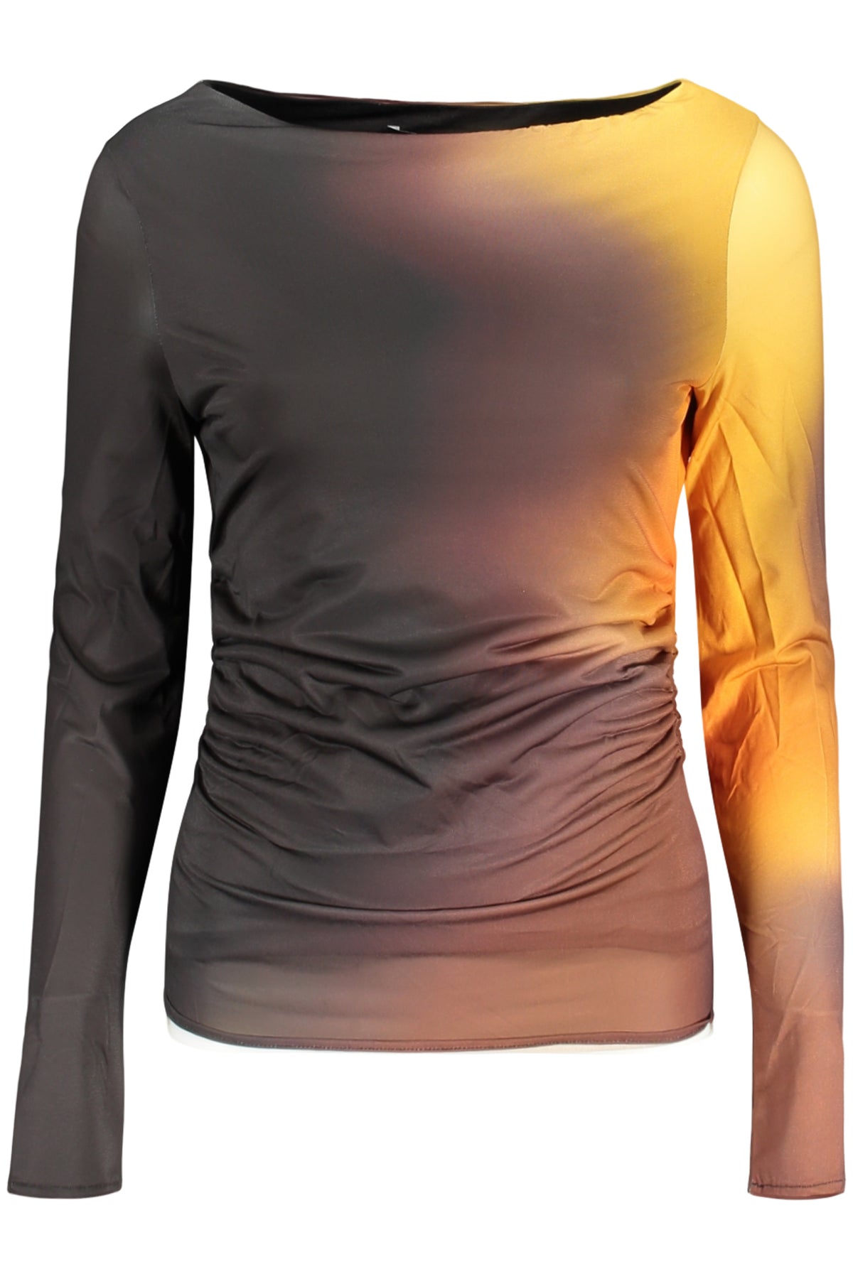 DESIGUAL WOMEN'S LONG-SLEEVED T-SHIRT BLACK