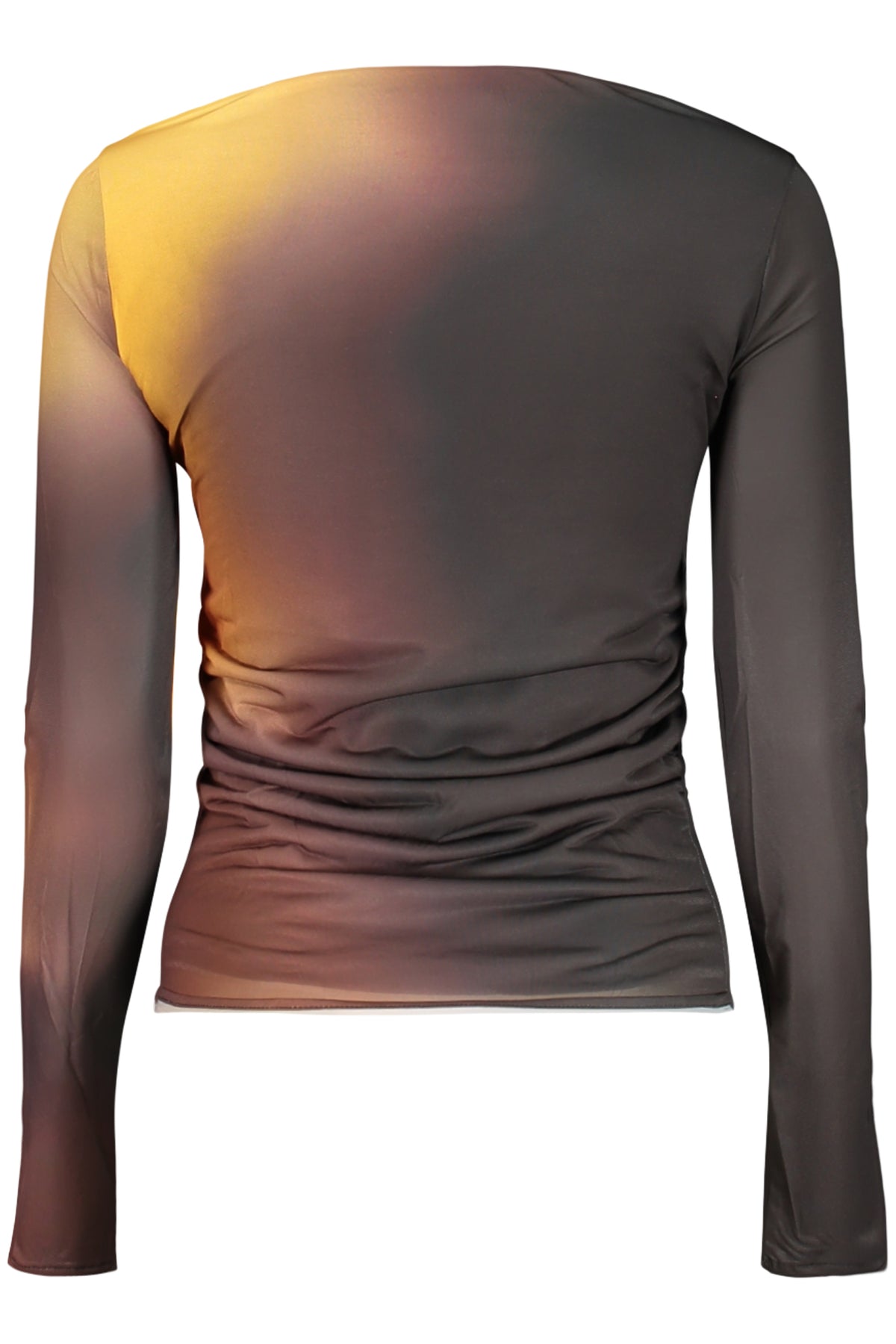 DESIGUAL WOMEN'S LONG-SLEEVED T-SHIRT BLACK