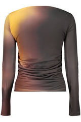 DESIGUAL WOMEN'S LONG-SLEEVED T-SHIRT BLACK