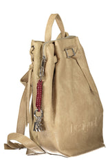 DESIGUAL WOMEN'S BEIGE BACKPACK