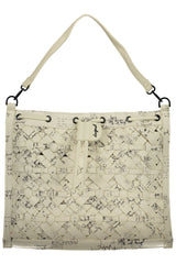 DESIGUAL WOMEN'S WHITE BACKPACK