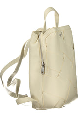 DESIGUAL WOMEN'S WHITE BACKPACK