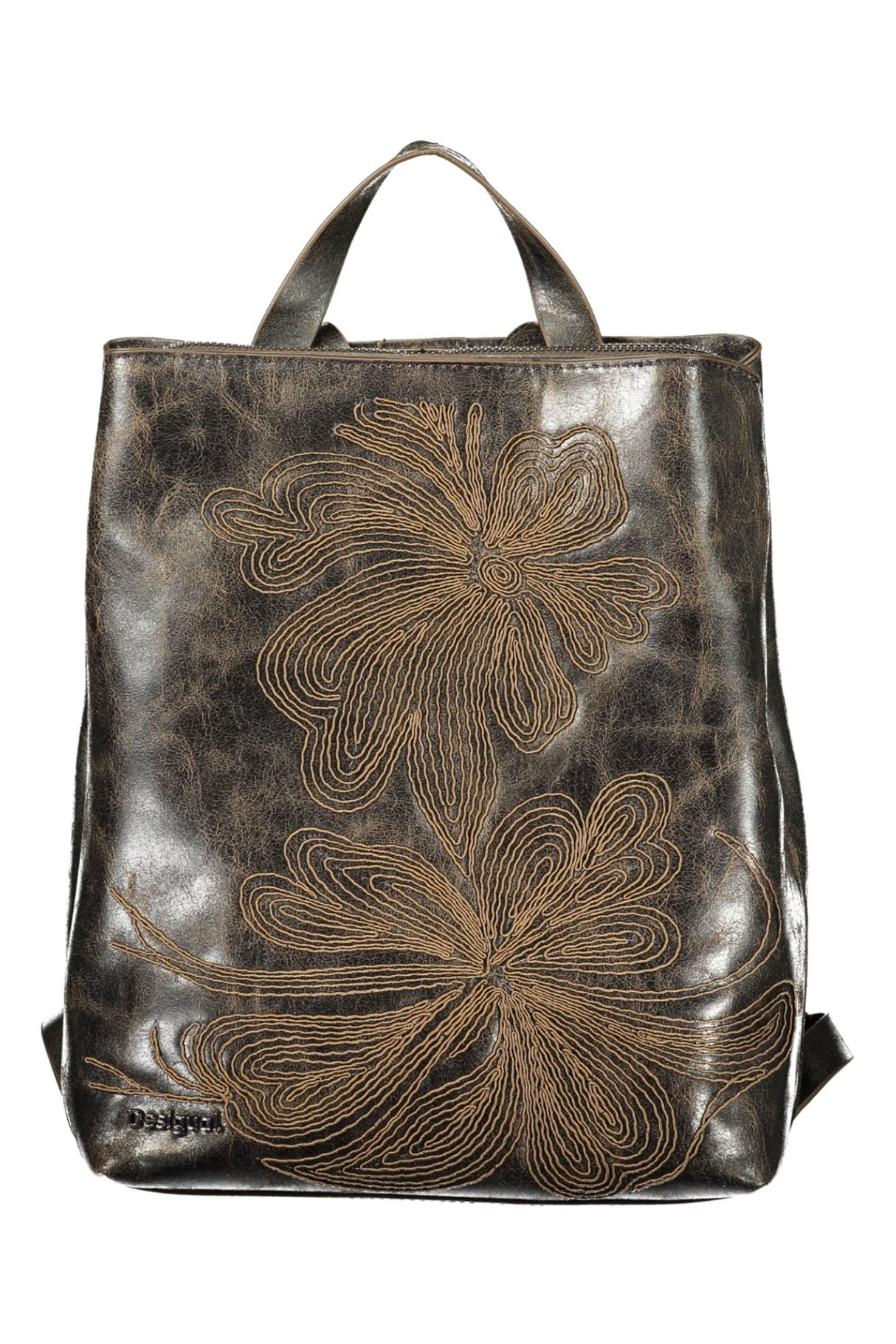 DESIGUAL WOMEN'S BROWN BACKPACK
