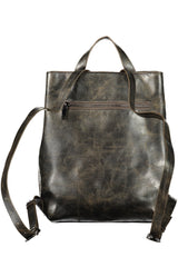 DESIGUAL WOMEN'S BROWN BACKPACK