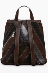 DESIGUAL WOMEN'S BROWN BACKPACK