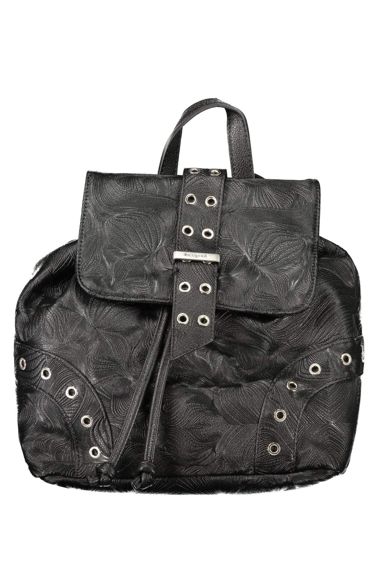 DESIGUAL WOMEN'S BLACK BACKPACK