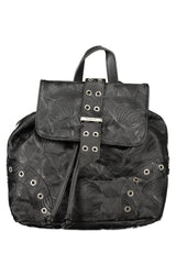 DESIGUAL WOMEN'S BLACK BACKPACK