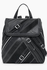 DESIGUAL WOMEN'S BLACK BACKPACK