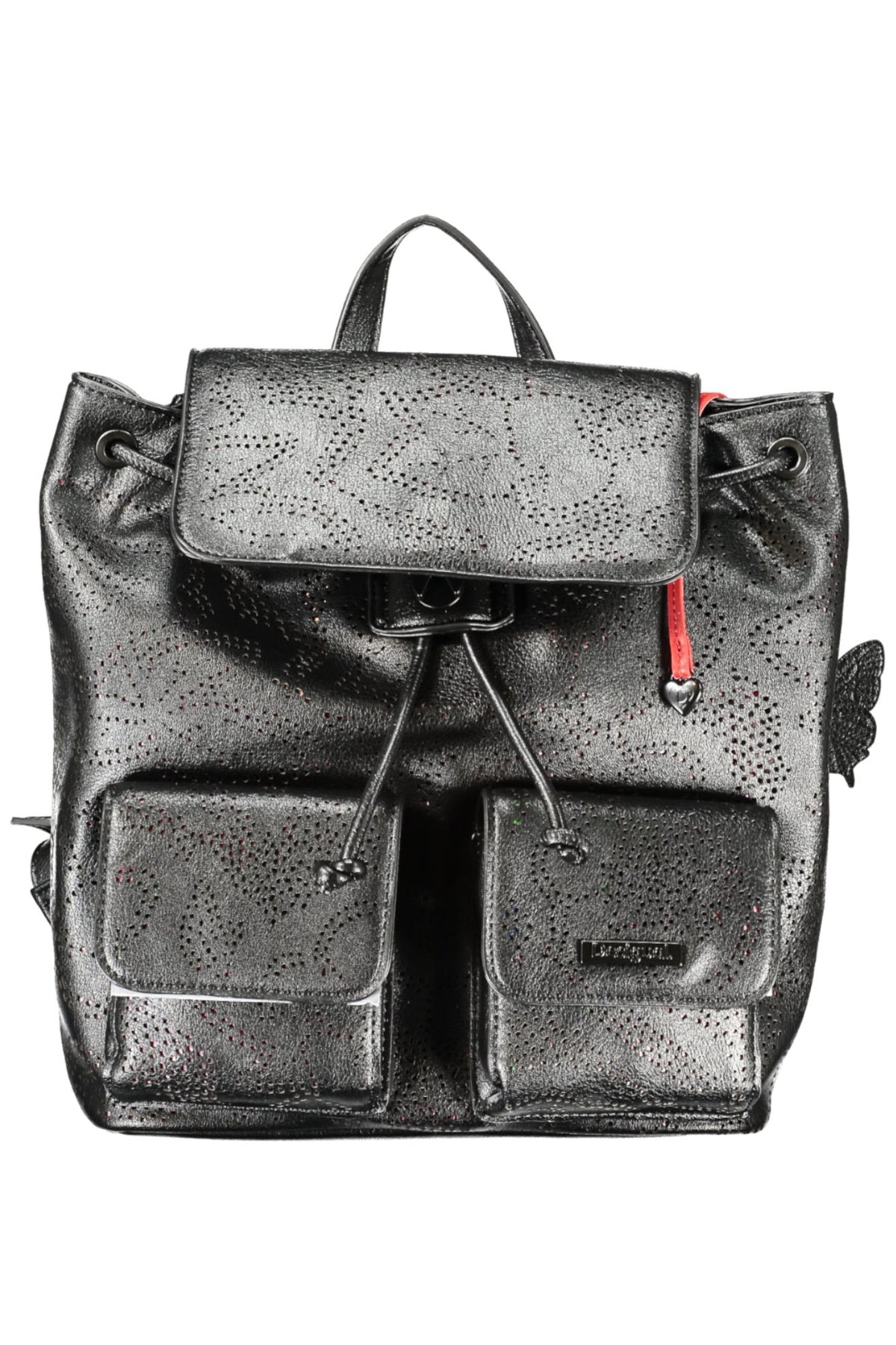 DESIGUAL WOMEN'S BLACK BACKPACK