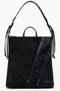 DESIGUAL WOMEN'S BLACK BACKPACK