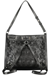 DESIGUAL WOMEN'S BLACK BACKPACK