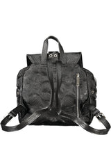 DESIGUAL WOMEN'S BLACK BACKPACK