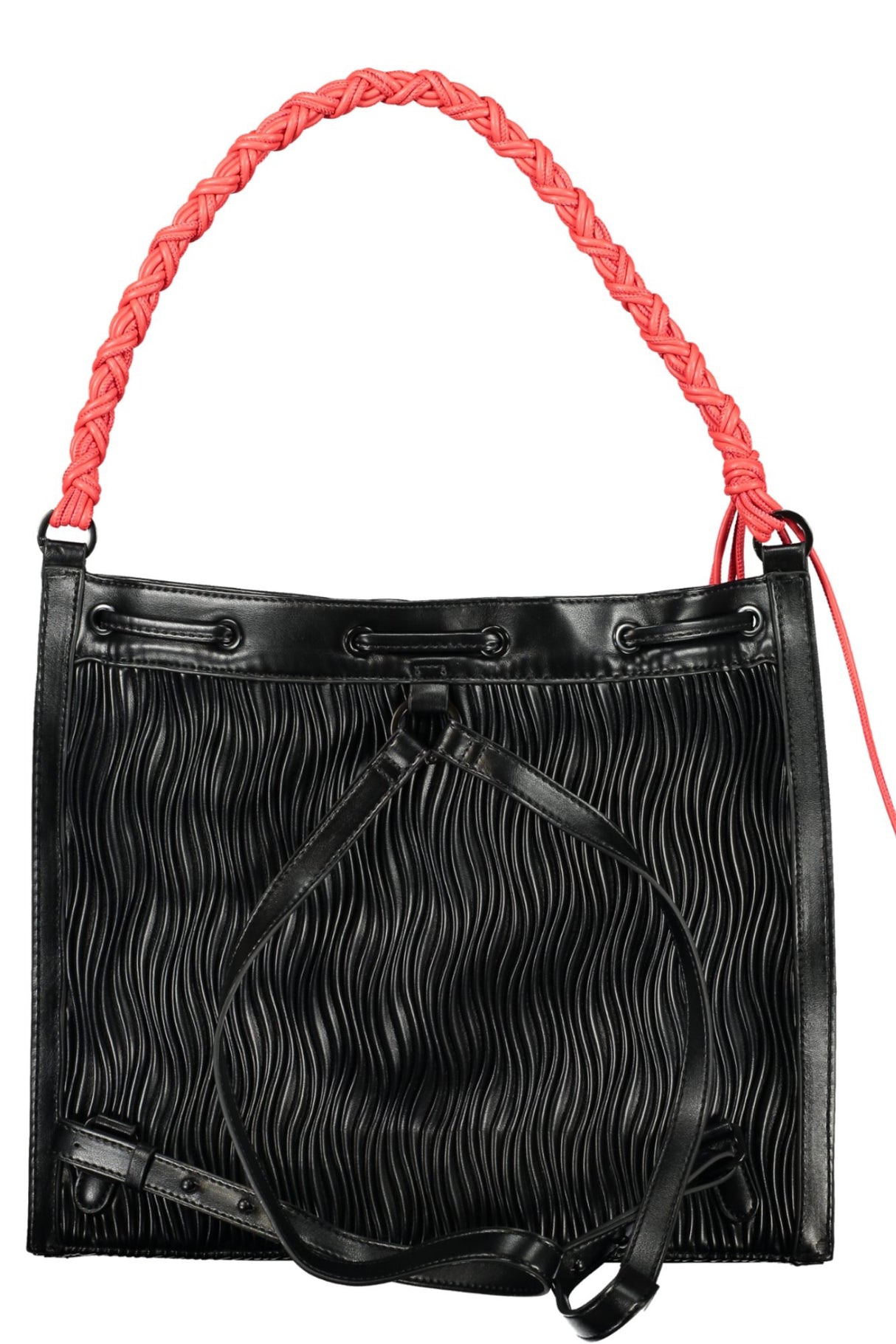 DESIGUAL WOMEN'S BLACK BACKPACK