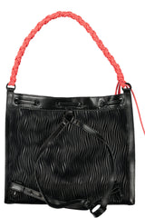 DESIGUAL WOMEN'S BLACK BACKPACK