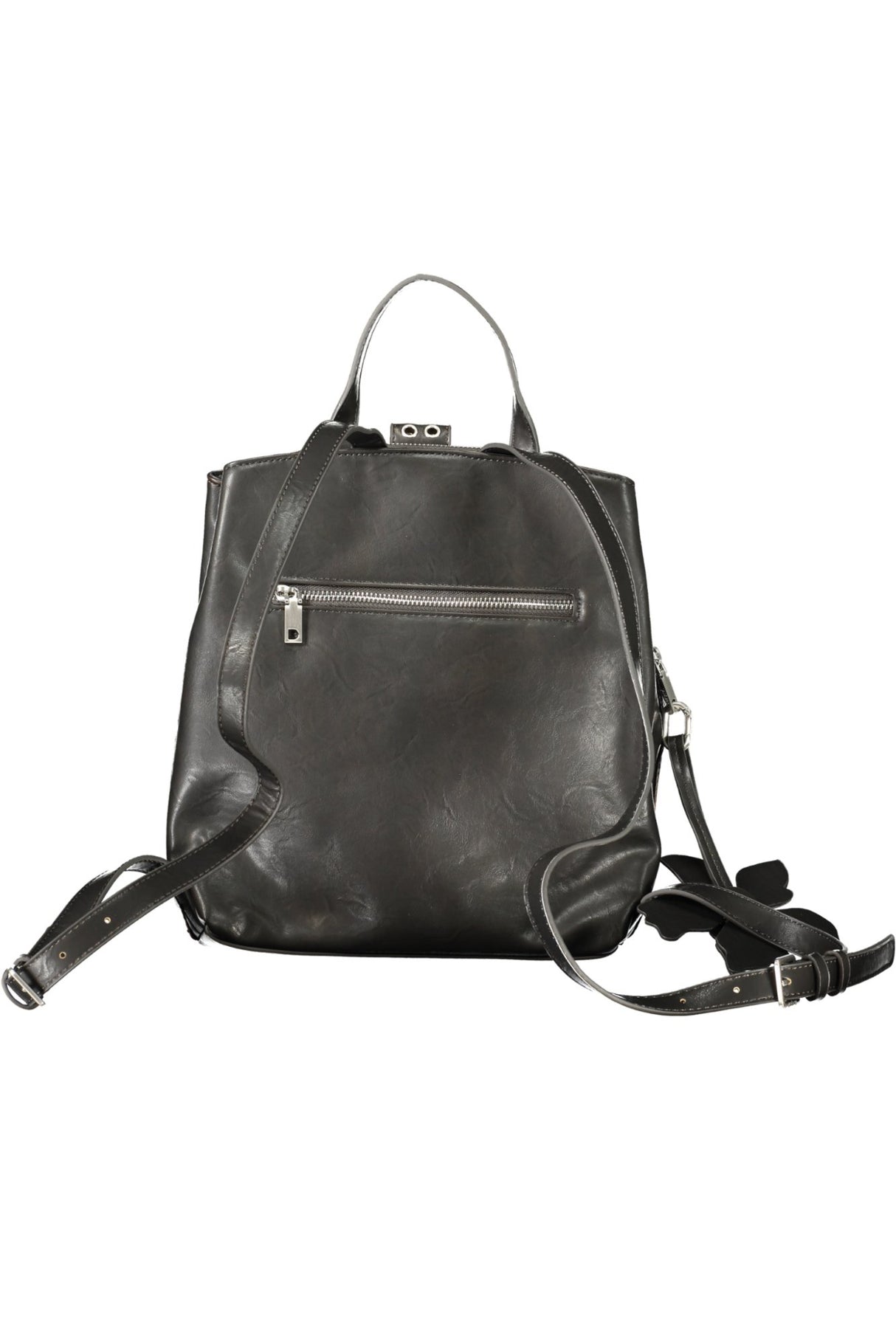 DESIGUAL WOMEN'S BLACK BACKPACK