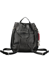 DESIGUAL WOMEN'S BLACK BACKPACK