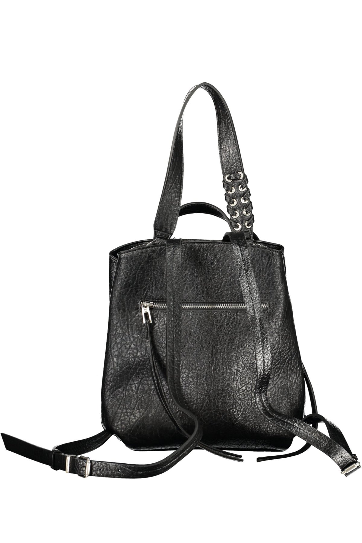DESIGUAL WOMEN'S BLACK BACKPACK
