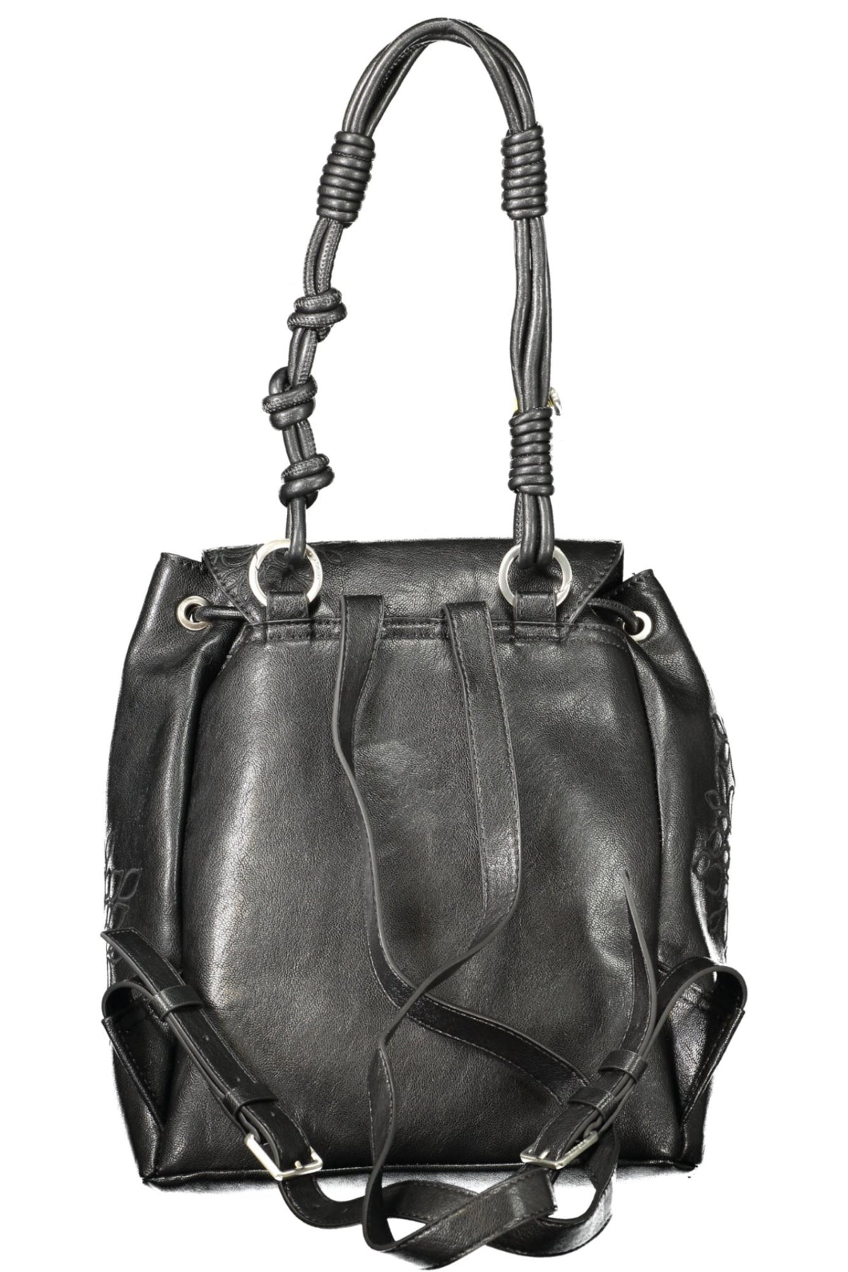 DESIGUAL WOMEN'S BLACK BACKPACK