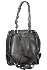 DESIGUAL WOMEN'S BLACK BACKPACK