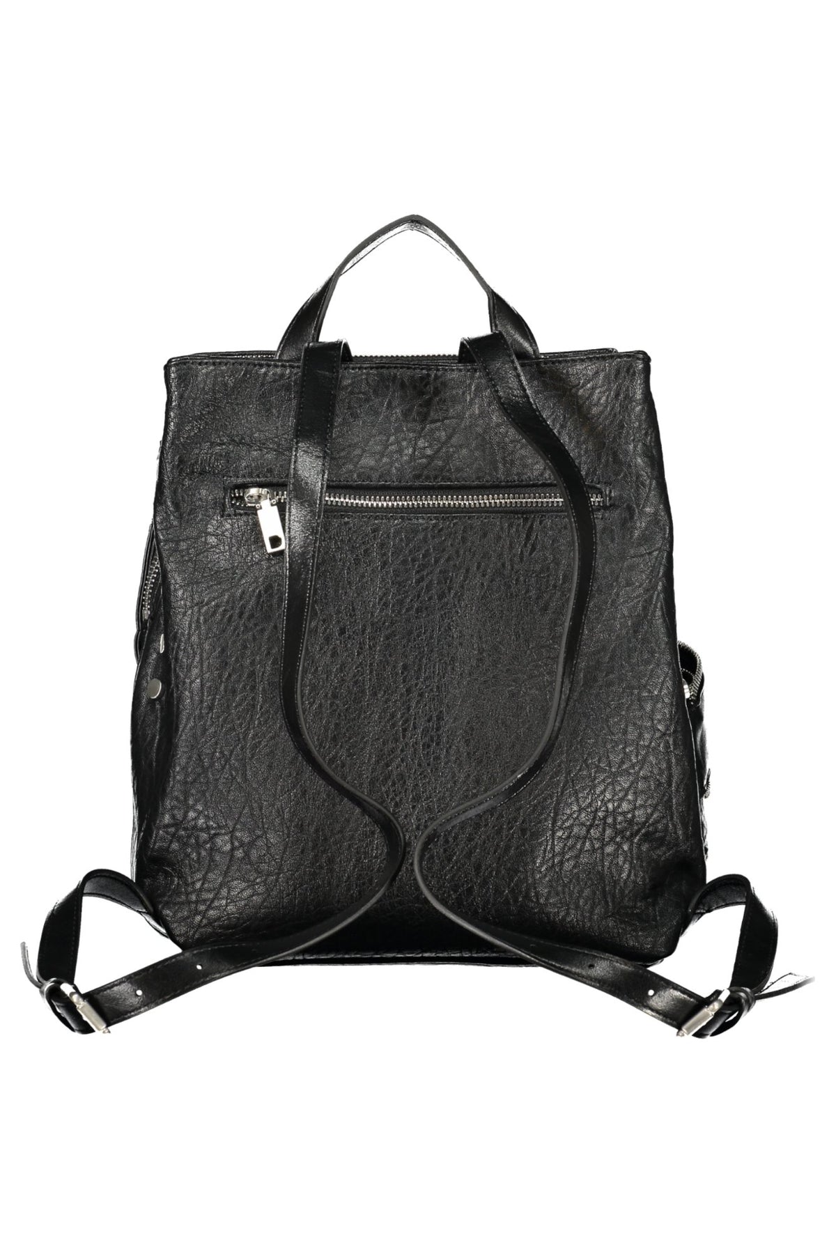 DESIGUAL WOMEN'S BLACK BACKPACK
