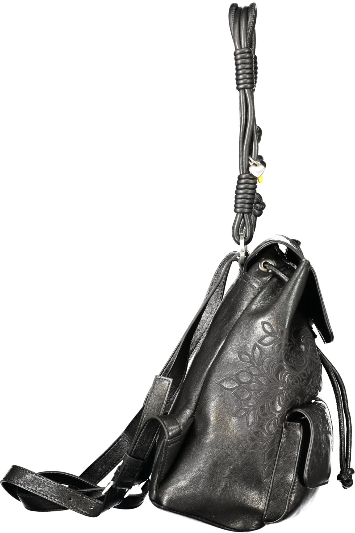 DESIGUAL WOMEN'S BLACK BACKPACK