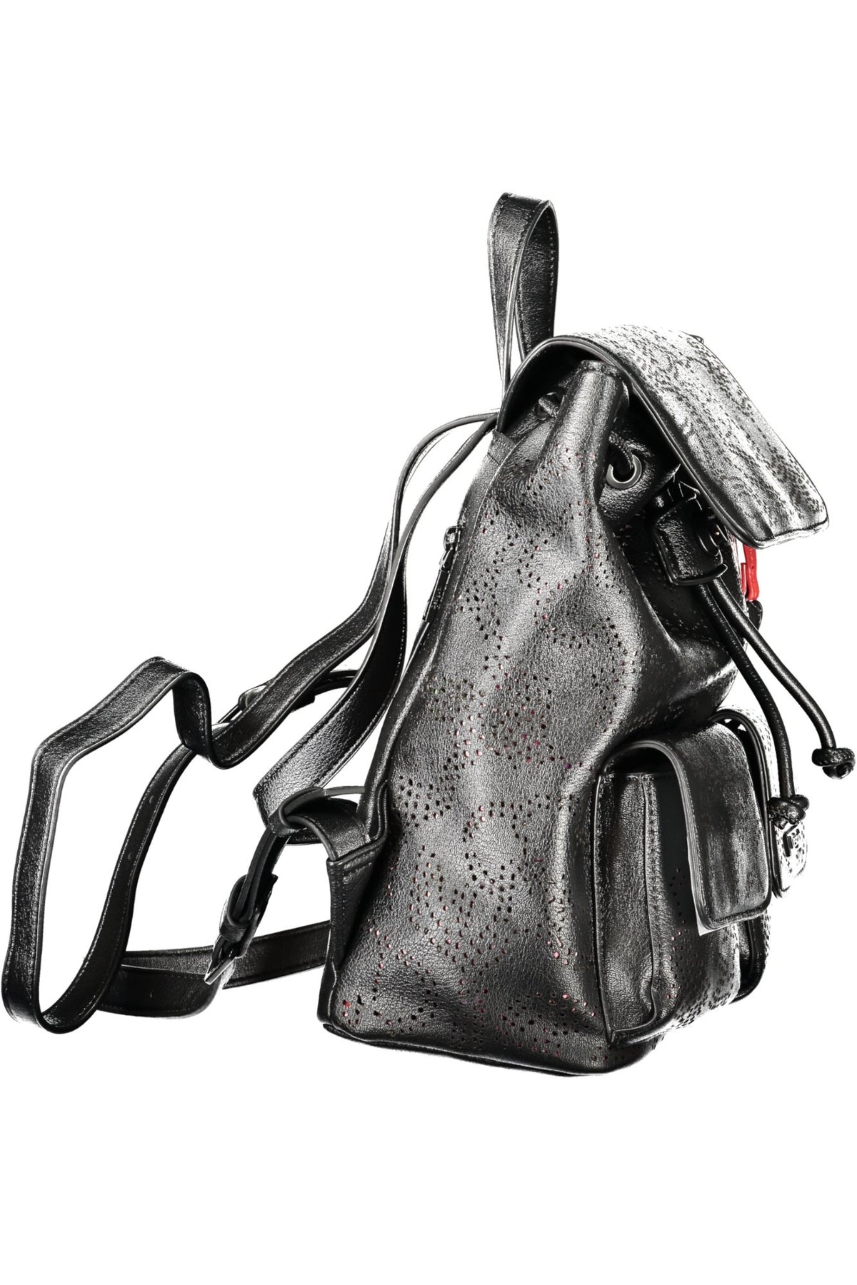 DESIGUAL WOMEN'S BLACK BACKPACK