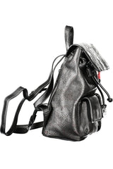 DESIGUAL WOMEN'S BLACK BACKPACK