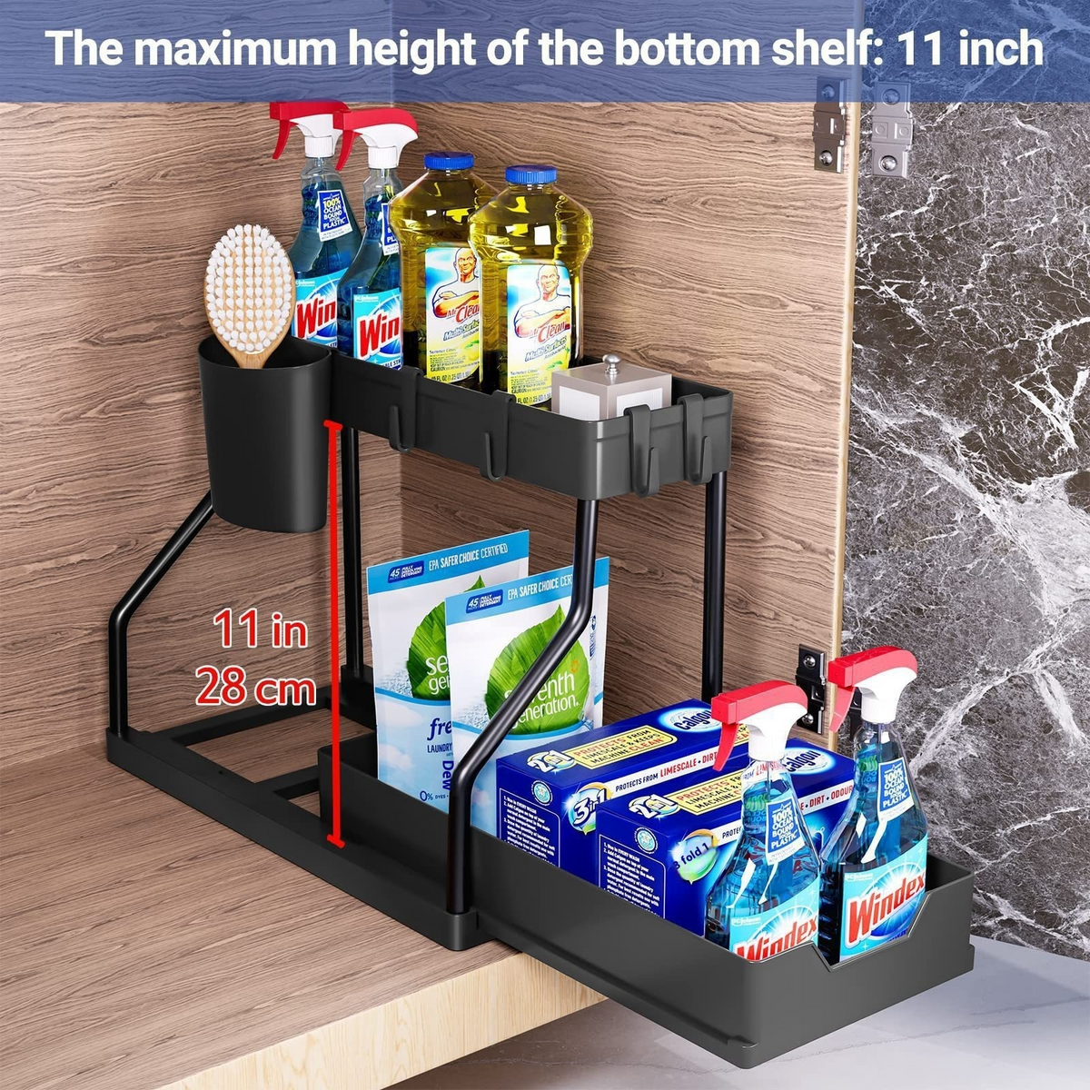 Pull-out Table Storage Rack