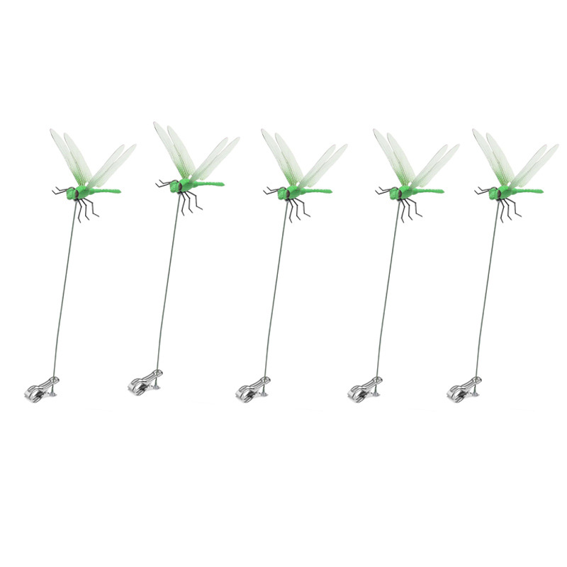 Decorative Dragonfly Garden Clips