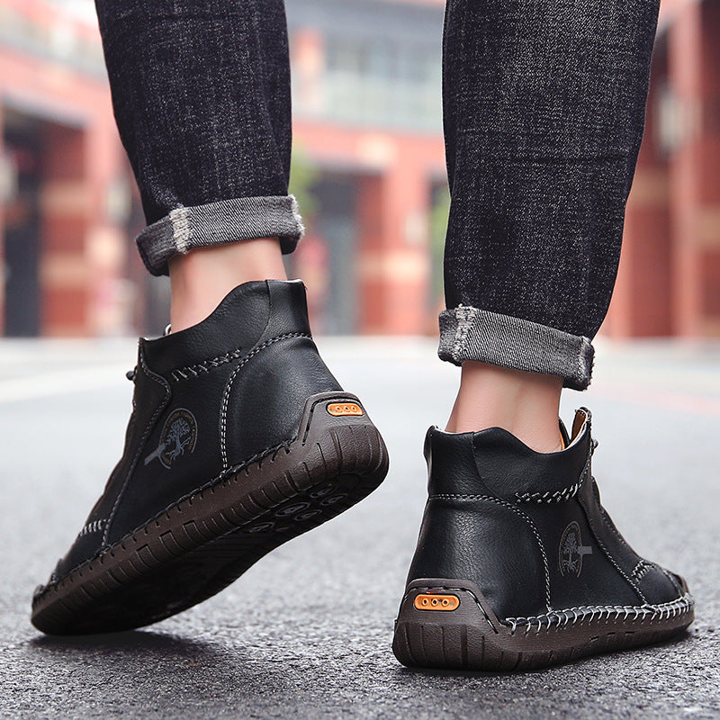 Men's High-Top Outdoor Hiking Shoes