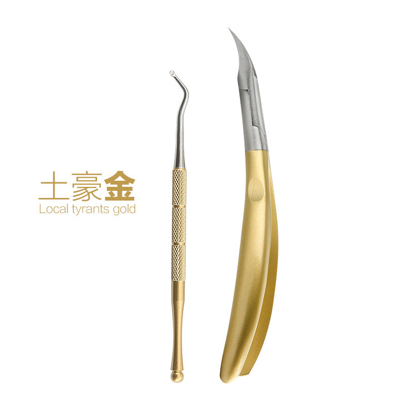 Stainless Steel Nail Care Set with Cuticle Nippers