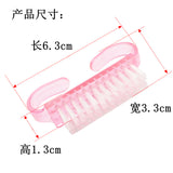 Nail Dust Brush - Small Lamb Horn Brush for Clean Nails