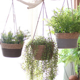 Woven Hanging Basket for Indoor Plant Decoration