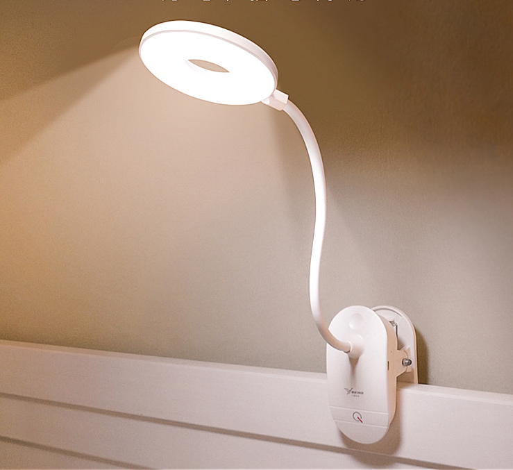 Clip-On Rechargeable Desk Lamp