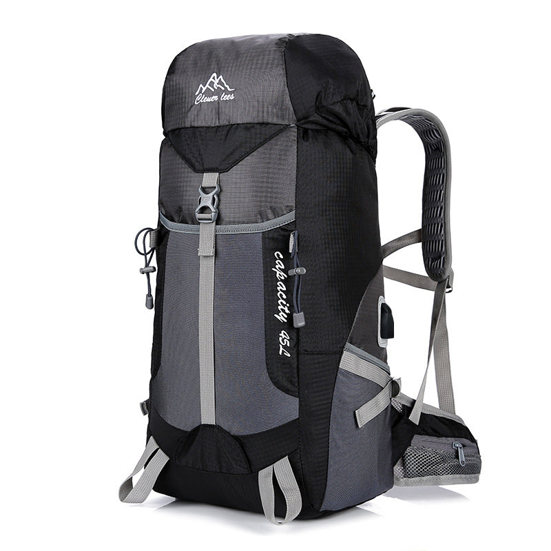 USB Charging Backpack for Outdoor Travel and Mountaineering