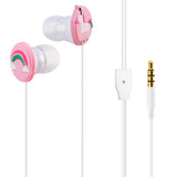 Unicorn Cartoon Headphones with Mic
