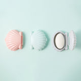 Creative Shell Shaped Portable Soap Box for Travel