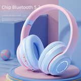 Bluetooth Over-Ear Headphones with Gradient Colors