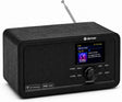 Denver DIR-200 WiFi Internet Radio with FM, Bluetooth & Colour Display (Works via Mains or 4xAA Batteries)