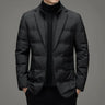 Men's Winter Fake Two-piece Warm Blazer - Atlantic Shopping Mall