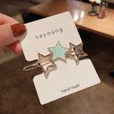 Star Hair Clip Duckbill Clipper