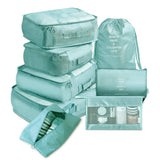 8-Piece Travel Packing Cube Set with Luggage Dividers