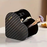 Heart-Shaped Layered Storage Box for Makeup & Lipsticks
