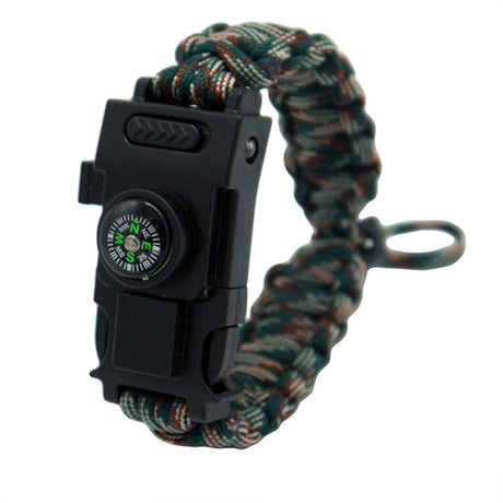 Outdoor Umbrella Rope Knife Camping Survival Bracelet