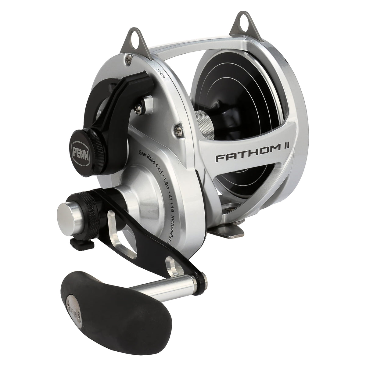 Fathom II Lever Drag 2 Speed - 80LD2 Conv Reel Box